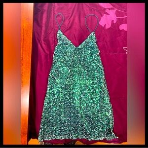 Green sequin dress … Small .. from Lulus